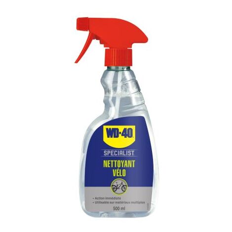 Wd40 Company – Nettoyant vélo 500 ml – Formule biodégradable à base d'eau – Prêt à l'emploi – Élimine boue, poussière et goudron