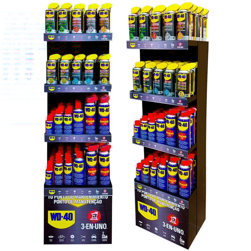 

WD40 Expositor pequeño wd40 gratis por la compra de 599 euros en productos wd40 m00618