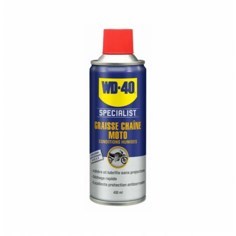 WD40 COMPANY WD40 Graisse Chaîne moto Conditions Humides 400ml