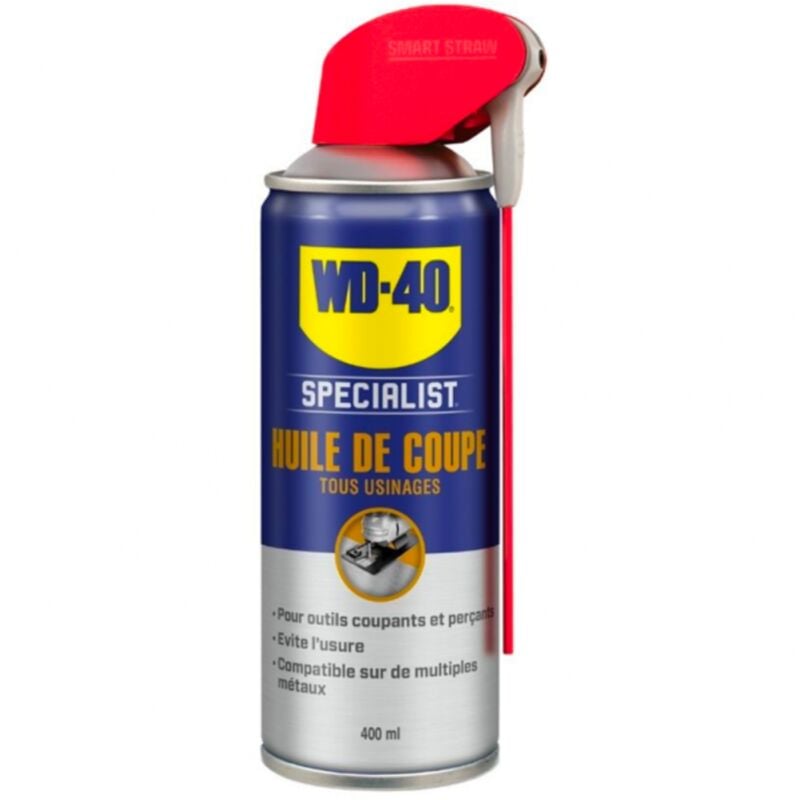Wd-40 - Huile de coupe specialist Spray Double Position, 400 ml, Fluide de coupe