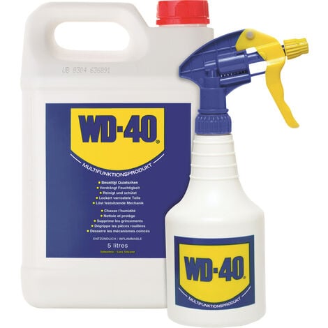 WD-40 WD40 Multifunktionsprodukt 5 Liter incl. Zerstäuber 5 l