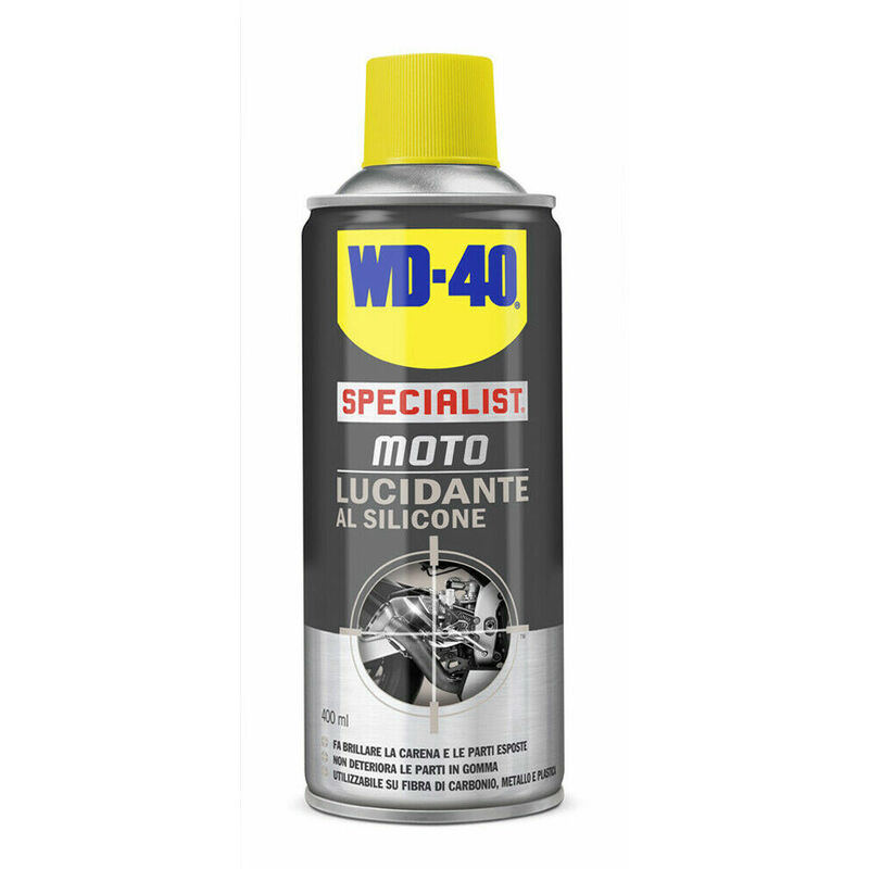 Lucidante al silicone per carene moto wd 40 specialist spray bomboletta 400 ml