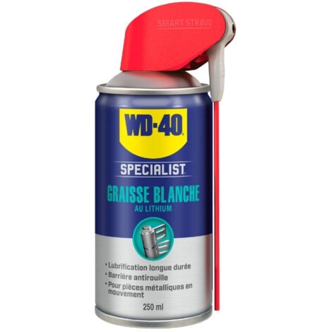 WD40 COMPANY Graisse Lithium WD-40 SPECIALIST, Aérosol de 250 ml ( Prix pour 1 )