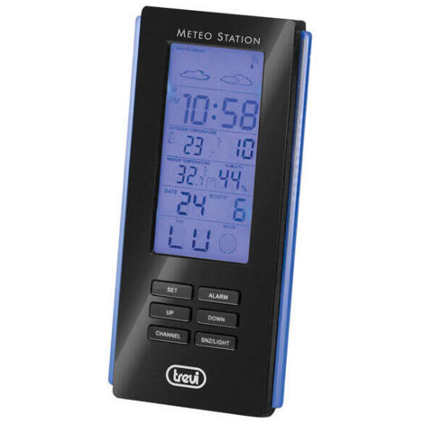 Weather station with external sensor trevi me 3108 rc black