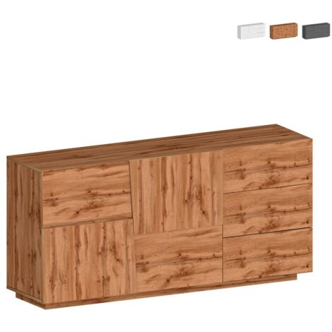 Web Furniture Madia Pongo Sideboard 180 Rovere Wotan - 180x44x86 cm