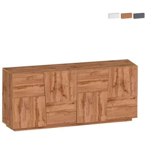 Web Furniture Madia Pongo Sideboard 200 Rovere Wotan 200x44x86 cm