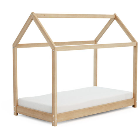 WEBABY - Lit cabane enfant  en bois