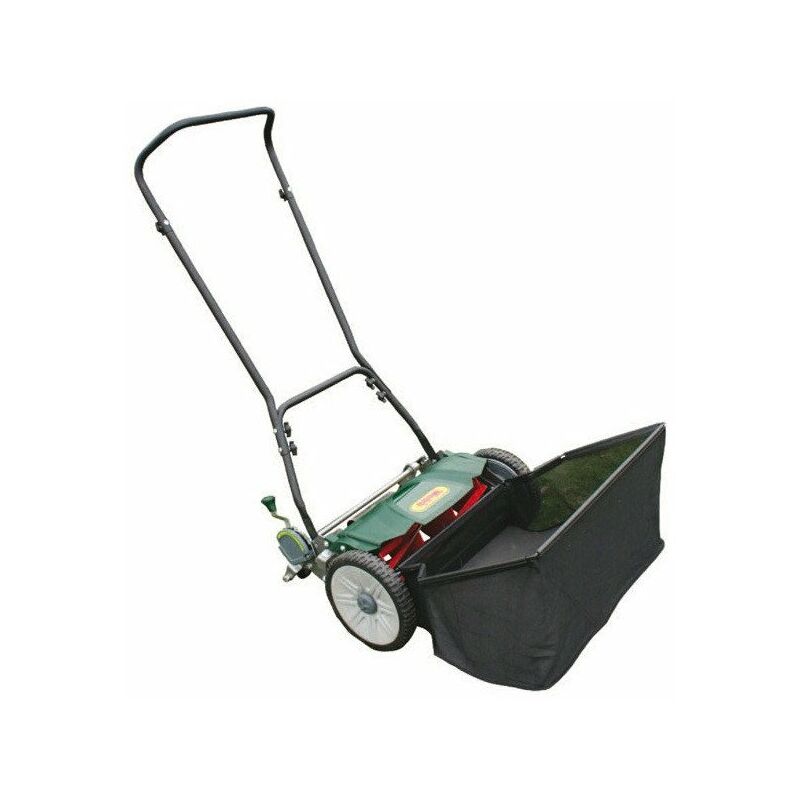 

Cortacésped manual de cilindro helicoidal de 46 cm de rodillo trasero metálico 22L H46 - Webb