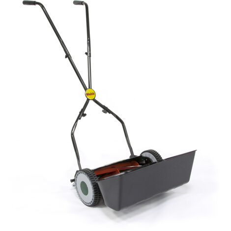 main image of "Webb H30 Hand Push Cylinder Lawn Mower 30cm/12in Autoset Sidewheel Rear Roller"