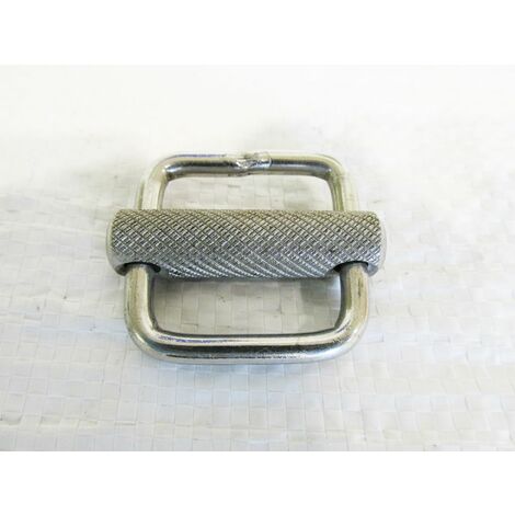 Webbing Strap Buckle with Knurled Bar Stainless Steel 25MM (Sliding Bar Marine)