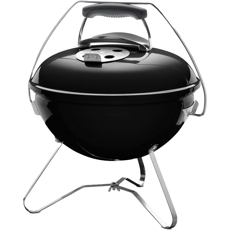 Weber - Barbecue à Charbon Smokey Joe Premium 37 cm Noir Réf. 1121004