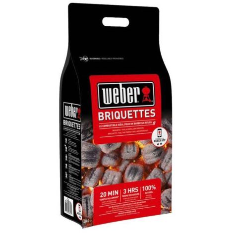 WEBER BRICCHETTI CARBONE DA 4 KG
