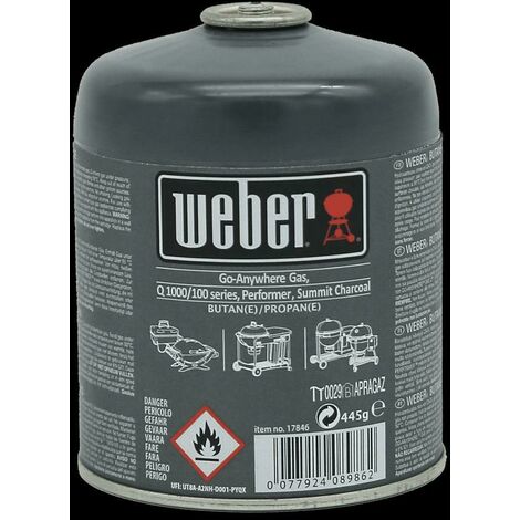 Weber cartuccia di gas compatibile con q 100/1000 17846