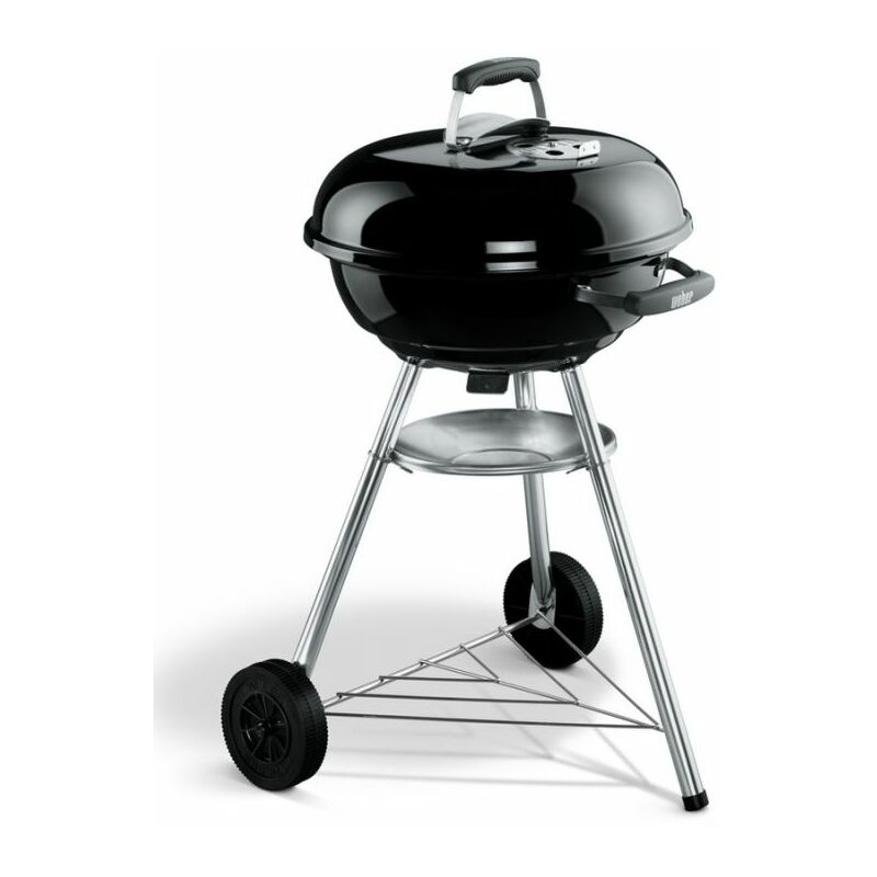 Image of Weber - Compact Barbecue Kettle Charcoal Black