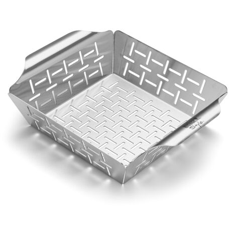 Weber Deluxe Gemüsekorb klein, Edelstahl