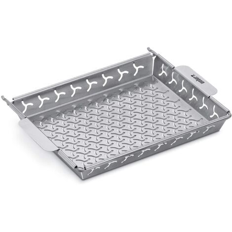 Weber ETGS Grillkorb mit Halter Edelstahl