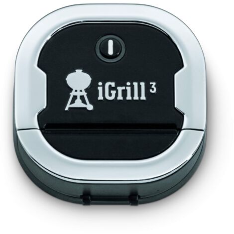 Weber iGrill 3 - termometro per carne intelligente con Bluetooth incluso sonda, per Genesis II (e - LX) & Spirit II Serie, controllo tramite app per smartphone (7205)