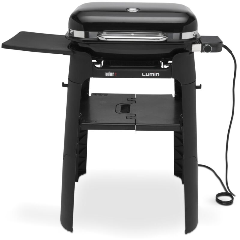 Weber - Barbecue électrique Lumin Noir avec support Réf. 92010853