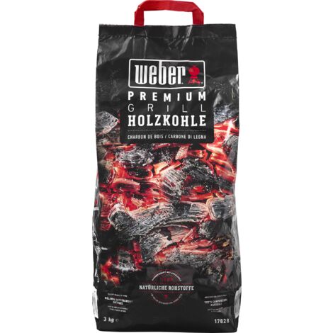 Weber Premium Holzkohle 3kg