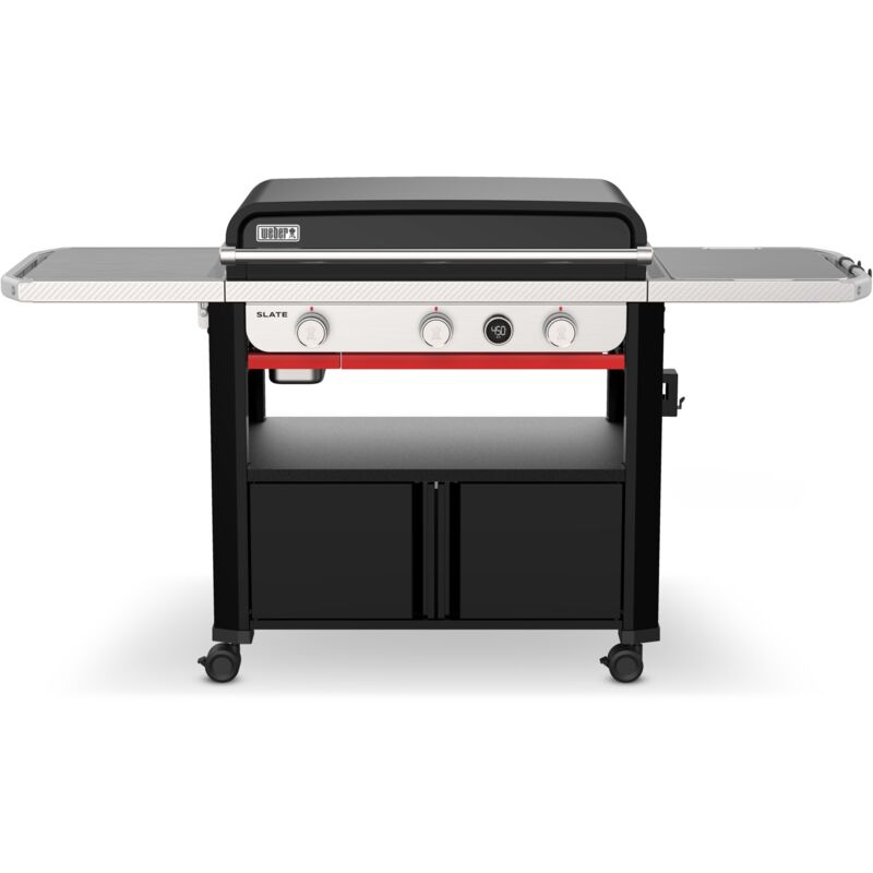 Weber - Plancha à Gaz Slate gpd 76 cm Premium Noir Cod. 1500246