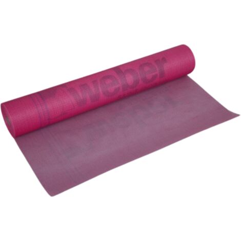 Weber Saint Gobain – Tissu en fibre de verre renforcé pour façades – Dimensions 4,5 x 4,5 cm – Longueur 50 m – Largeur 1,1 m pour isolation thermique