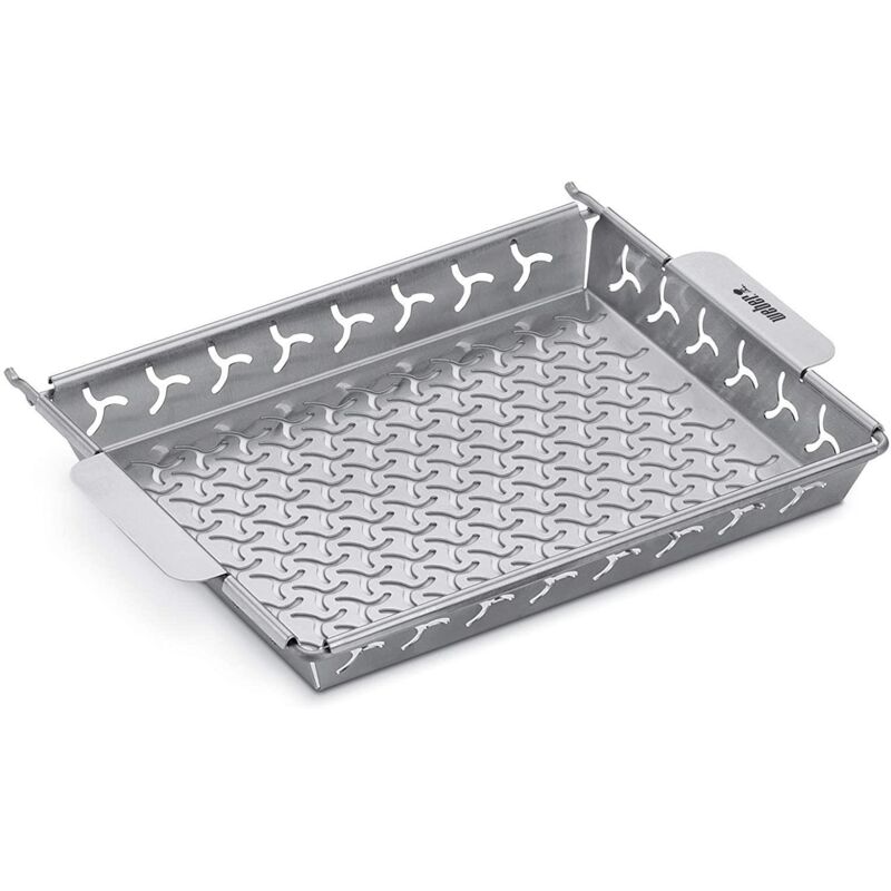 Weber 7616 ETCS Panier de Cuisson avec Support pour Grill