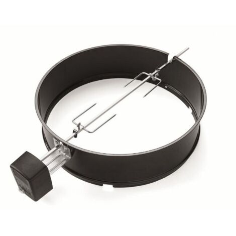 Weber WBR0166A Girarrosto per Barbecue a Carbone da 57cm Nero