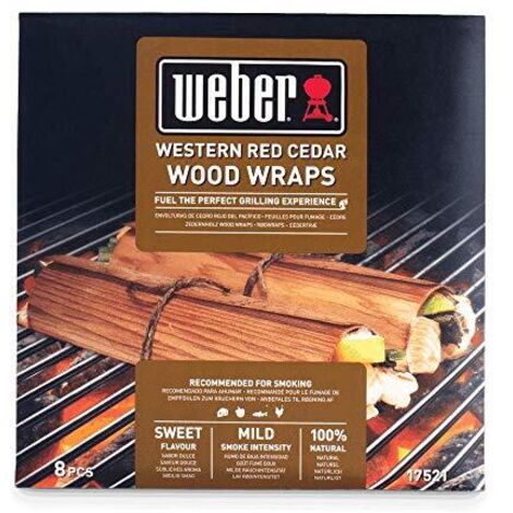 Weber Wraps da Affumicatura Cedro Rosso del Pacifico