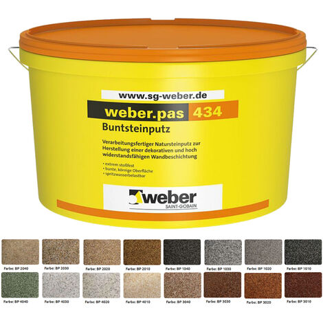 weber.pas 434 Buntsteinputz 25 kg BP 3030