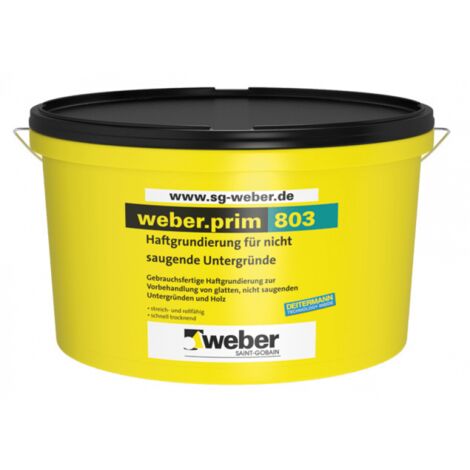 weber.prim 803 Haftgrundierung für nicht saugende Untergründe, 1 Kg