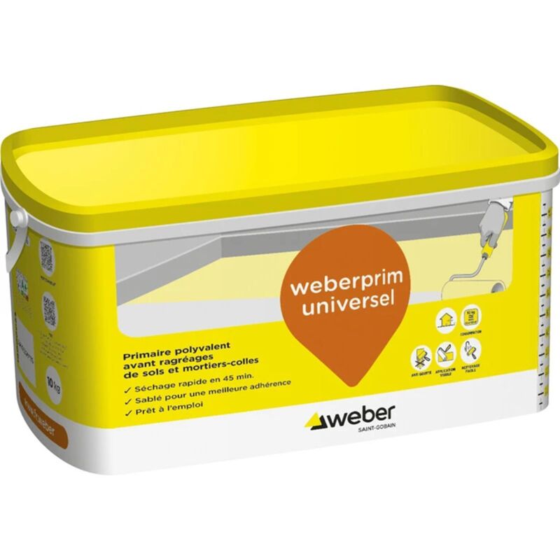 Primaire WEBER PRIM UNIVERSEL - Seau de 20 kg