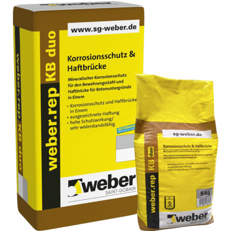 weber.rep KB duo Korrosionsschutz & Haftbrücke 5 kg