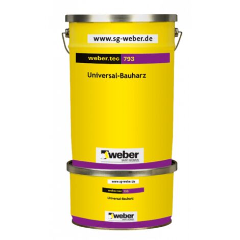 weber.tec 793 Universal Bauharz transparent 8 kg Eimer