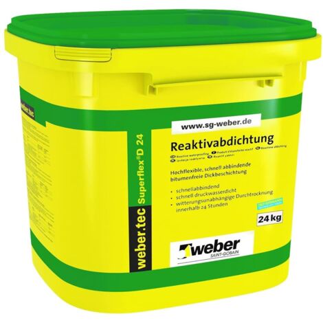weber.tec Superflex D24 Reaktivabdichtung 6kg