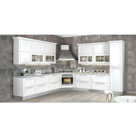 Webmarketpoint – Hotte aspirante d'angle 105x105 cm – Inox bruni – Débit 224 m3/h – Niveau sonore 54 dB – Éclairage LED 2-3W – Commandes mécaniques 3V