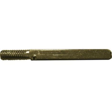 Wechsel-Drehstift GEOS 242 V/FH, 90 mm, VK 8,5 mm, Gewinde M 10, Stahl verzinkt, 1 Stück  Grundmann  Zubehör Beschläge Türen
