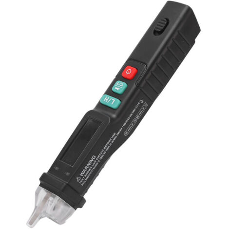 Wechselspannungsprüfstift, automatische Abschaltung, HD-Bildschirm, hochempfindlicher Spannungsprüfer (12–1000 V)