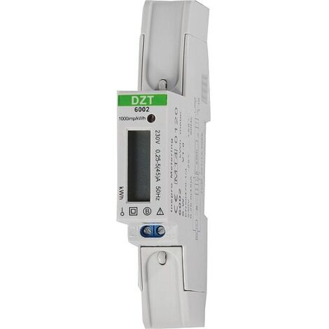 Wechselstromzähler DZT6002 MID 230V, 5(45)A, 50Hz S0 LCD