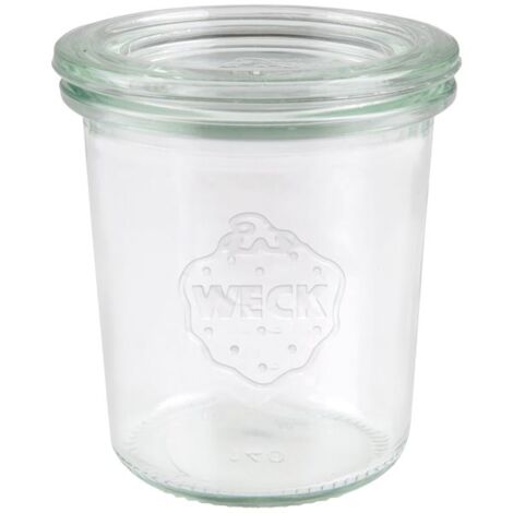 Weck Bocaux en verre coniques droits 140 ml lot de 6