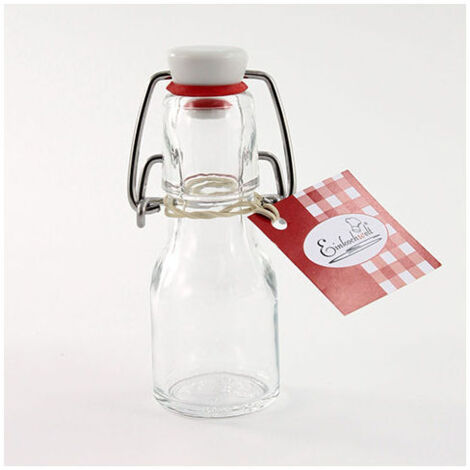 Weck Confezione 12 Bottiglie Swing 200ml. Tappo Ermetico