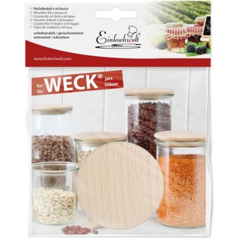 Weck Couvercles pour bocaux de cuisine, multicolore, unique
