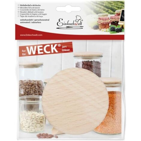 Weck Couvercles pour bocaux de cuisine, multicolore, unique