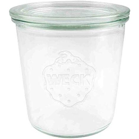 Weck Vasetto in Vetro 580ml Confezione 6 Pezzi