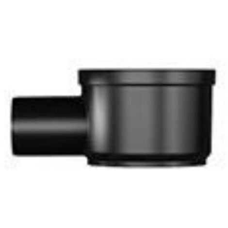 Wedi – Écoulement horizontal pour receveur de douche – Diamètre 50mm – Capacité 0,8 l/s – Profondeur 130mm – Garantie 10 ans