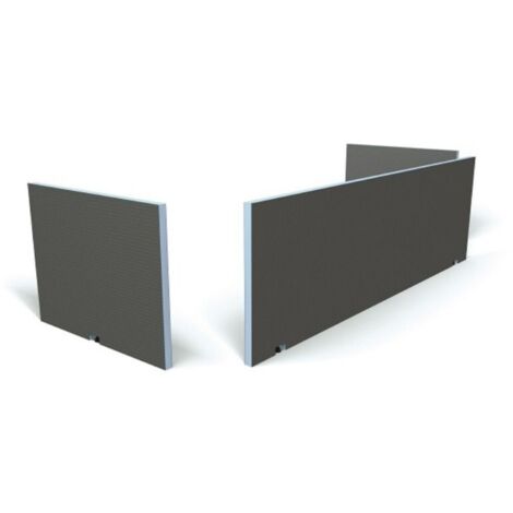 Wedi – Tablier de baignoire à carreler latéral 77 x 60 cm – Noyau en polystyrène extrudé – 100% étanche – Installation rapide sur supports inégaux