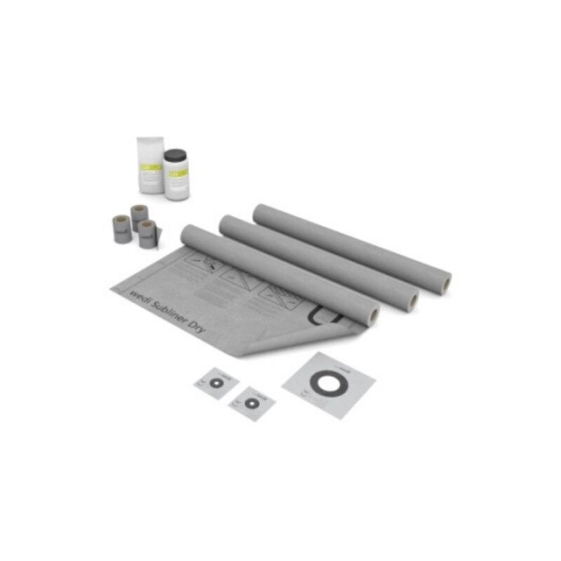 Wedi - Tools kit d'étanchéité pour mur