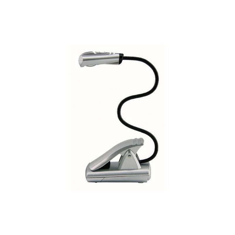 Wedo - 2541054 lampe de lecture mobile led avec piles argent