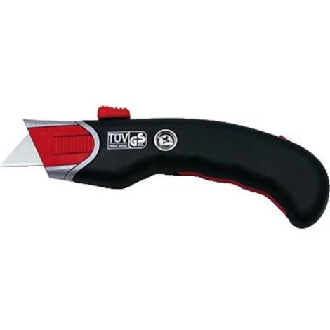 WEDO 78815 Forbici universali WEDO Cutter Safety Premium/78815 16,7 x2x6 cm nero/rosso 1 pz.