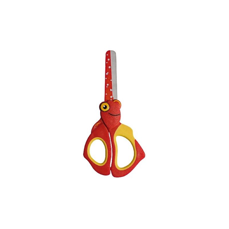 Ciseau de bricolage à motifs d'animeaux ''nemo'', 130 mm, rond 736001 - Wedo