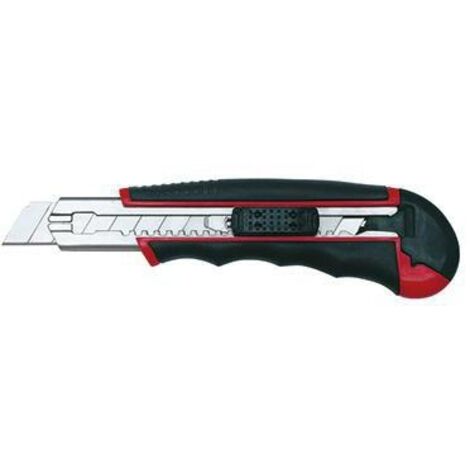 WEDO Cutter Auto Load 78418 18mm +6Klingen rot/schwarz